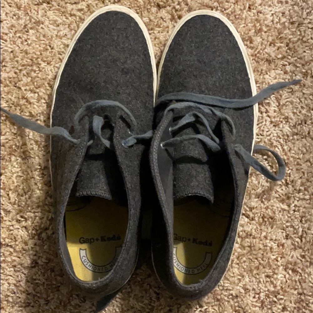 Gap + Keds Grey Wool Boot, size 11